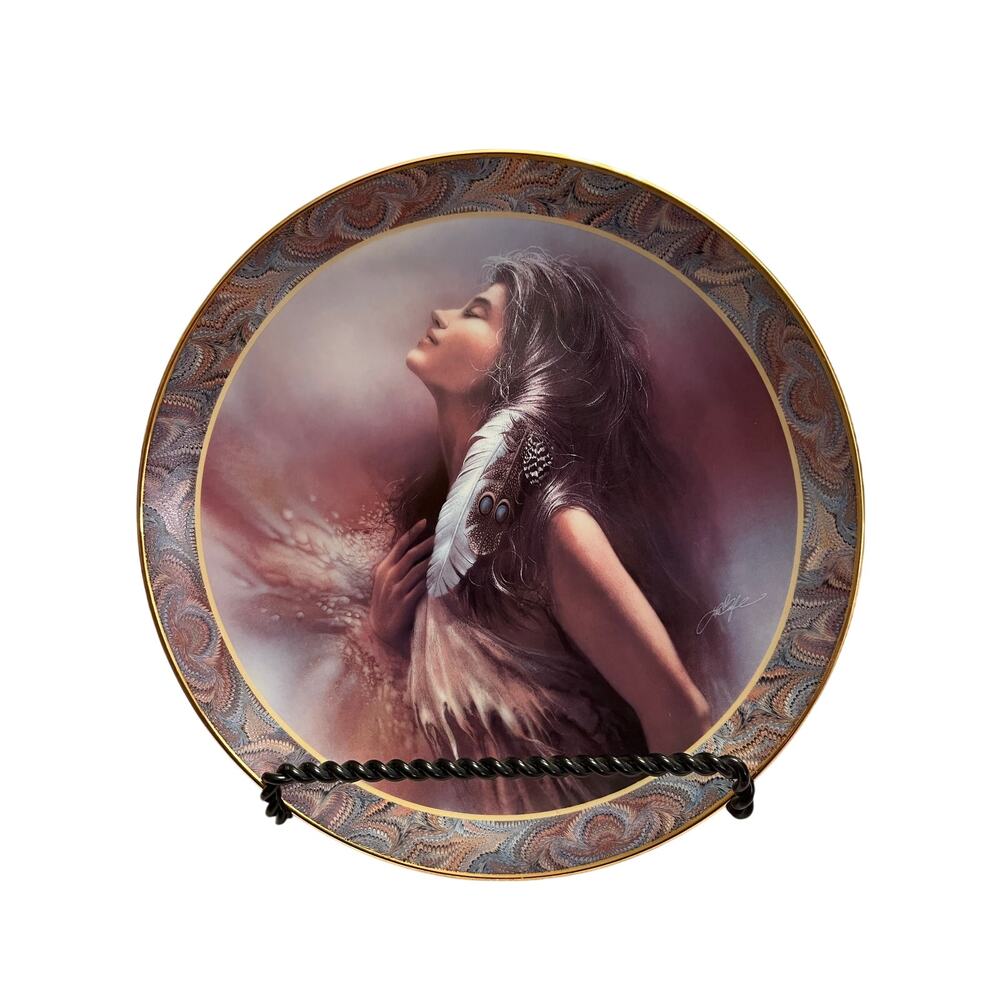 The Promise by Lee Bogle. Native Beauty Plate.
